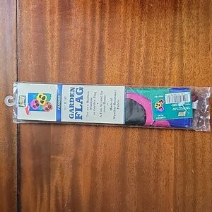 NWT Pansies Garden Flag 11" x 15"